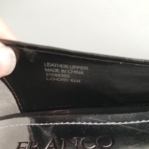 NWOB FRANCO SARTO L-Chord Ballet Flats, Olive Flats, Buckle Flats, Fall Shoes - Picture 10 of 10